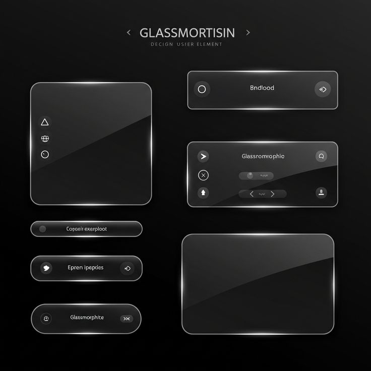 Glassmorphism UI